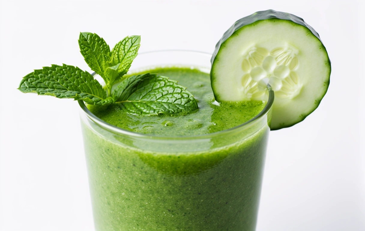 Boisson verte équilibrée